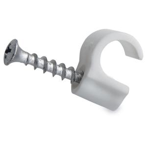 Clips Skruv 10-14mm 10st/förp Vit BÅREBO