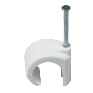 Clips 5-7mm Rund 20st/förp Vit BÅREBO