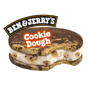 Ben & Jerry Cookie Dough Sandwich