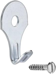 Väggkrok Elförzinkad 2-pack