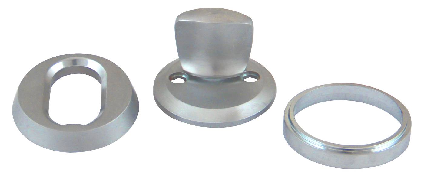 Cylindervredsats Oval Universal Ring Mattkrom