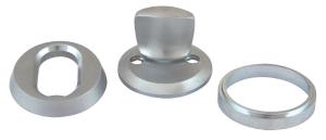 Cylindervredsats Oval Universal Ring Mattkrom