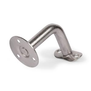Ledstångskrok Matt Silver