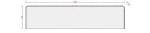 28x120 G Ytterpanel