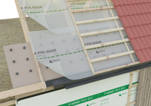 Underlagstak, X-Foil Roof 1350x0,20mmx25m