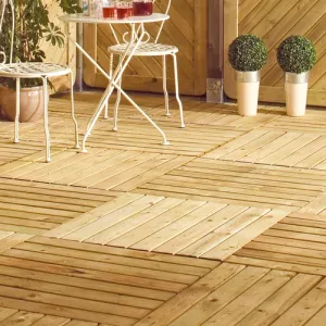 Trall ruta tryckimpregnerad 80x80cm FSC (B)