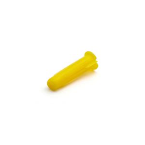 Plastplugg 5,5x22 Gul 100st/pkt