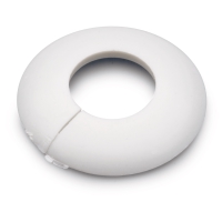 Golvbricka PS 18mm Vit 4-pack BÅREBO