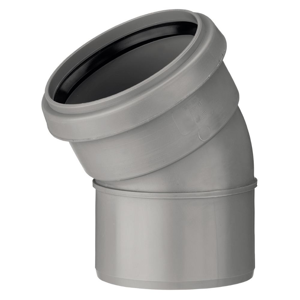 Rörböj HT Med 1 Muff 30gr 75