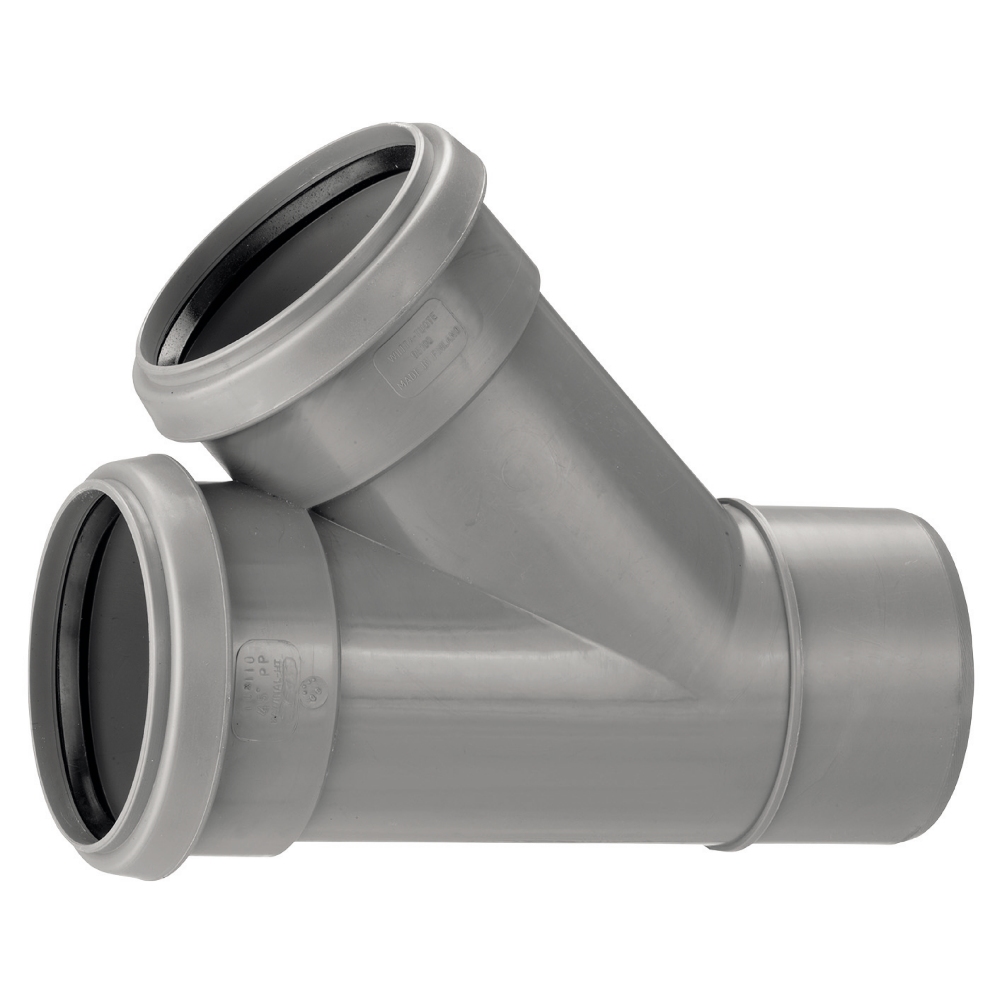 Grenrör HT Med 2 Muffar 45gr 75/75