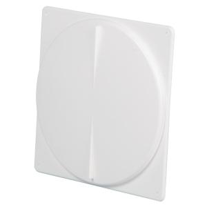 Tallriksventil 100mm fyrkant ram FRESH