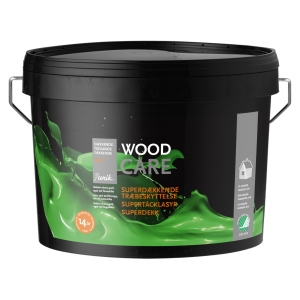 Yunik Wood Care Supertäcklasyr Vit/Bas AA 2,8L