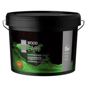 Yunik Wood Care Supertäcklasyr Svart 10L