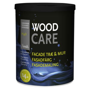 Yunik Wood Care Fasadfärg Vit/Bas AA 0,70L