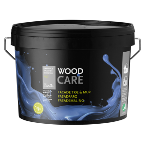 Yunik Wood Care Fasadfärg Vit/Bas AA 2,8L