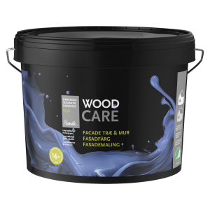 Yunik Wood Care Fasadfärg Vit/Bas AA 9,1L