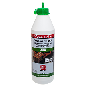 Trälim D3 Ute 430 250ml