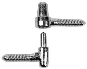 Skåpgångjärn 406 Förnicklat 2-pack 280x25mm