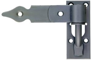 Hakgångjärn 214 Svart 2-pack 200mm