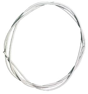 Gardinspiral inklusive 10 krok och ögla 5m