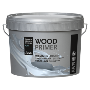 Yunik Wood Primer Utegrund V Röd 3L