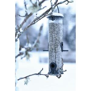 Fågelmatare Rör 30cm Svart NYBY