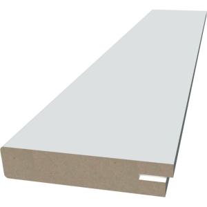 16x100x4200 Fönstersmyg MDF Vitmålad