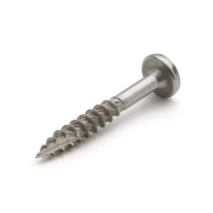 Rännkrokskruv Trä Jetting 4,8x35 A2 100st/pkt