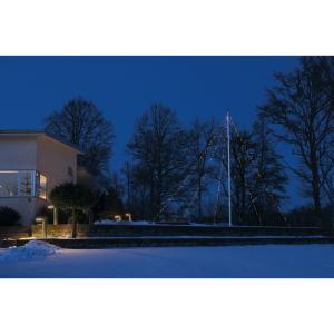 Flaggstångsslinga 5x100 amberfärgade moulded LED-lampor KONSTSMIDE