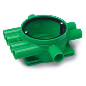Kopplingsdosa EDK-13 Grön Enkelgips BÅREBO