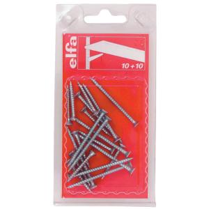 Konsollskruv 20st/förp ELFA