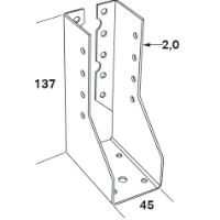 Balksko JHI 45x137x2,0mm FAST