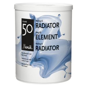 Yunik Elementfärg Vit 0,75L