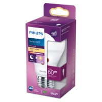 Led Normal Frost 7,5W E27 VV Sensor PHILIPS