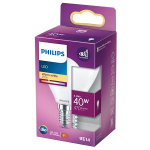 Led Klot Frost 40W E14 VV P45 PHILIPS