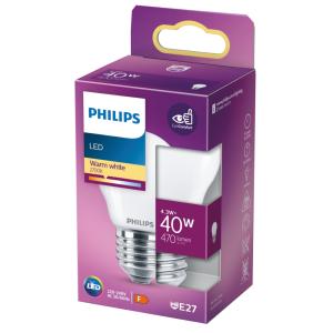 Led Klot Frost 40W E27 VV P45 PHILIPS