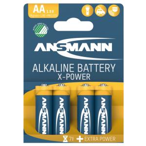 Batteri X-Power AA/LR6 1,5V 4-pack ANSMANN
