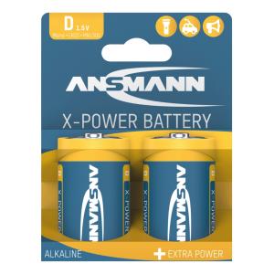 Batteri X-Power D/LR20 1,5V 2-pack ANSMANN