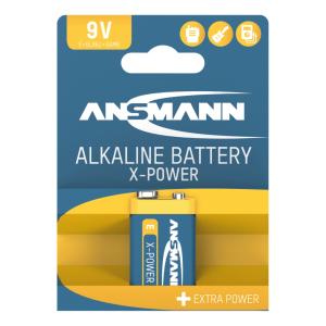 Batteri X-Power E/6LR61 9V 1-pack ANSMANN