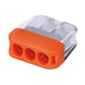 Toppklämma 3-polig Orange 5-pack BÅREBO