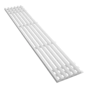 Kylskåpsgaller plast vit 600x100mm