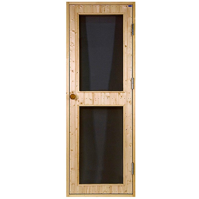 Bastudörr BDG2 7x20 Högerhängd STAR 2st Färgade Glas