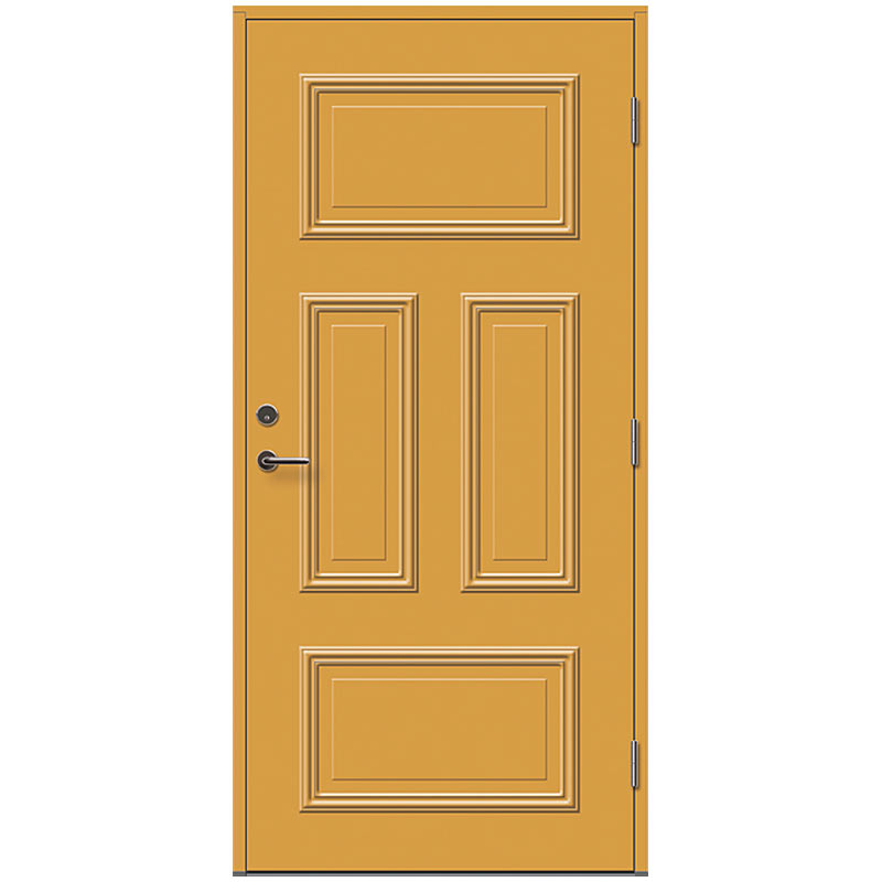 Ytterdörr 899 10x21 V VIT Eira tät dekorlist STARDÖRREN