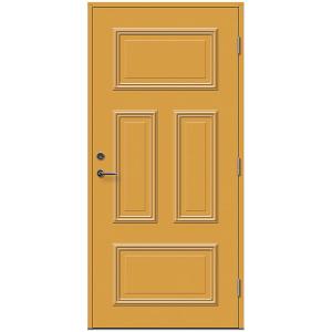 Ytterdörr 899 10x21 H VIT Eira tät dekorlist STARDÖRREN