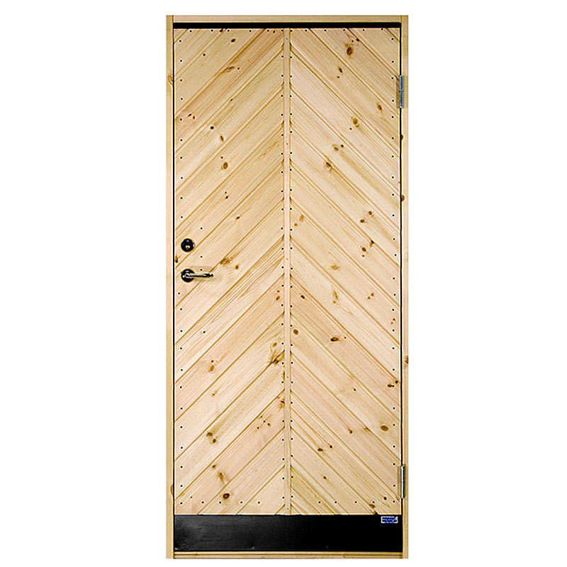 Sportstugedörr YD17 9x20 Vänsterhängd STAR Kallförråd