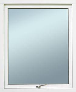 FÖNSTER TV 12X12 VITMÅLAT STAR VRID 3-GLAS ISOLERERRUTA