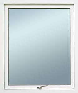 FÖNSTER TV 8X13 VITMÅLAT STAR VRID 3-GLAS ISOLERERRUTA