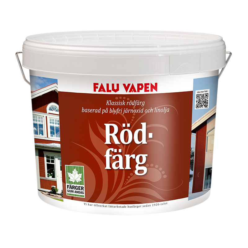 Falu Vapen Rödfärg Röd
