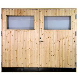 Garageport GPG 25x20 STAR klarglas Inkl garageregel
