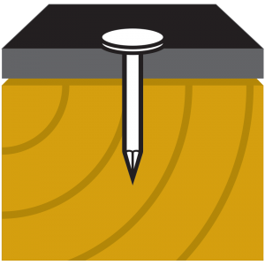 Pappspik 2,1x20 vfz 1000st/pkt GUNNEBO
